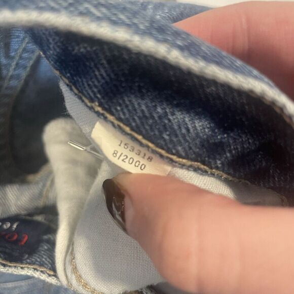 Vintage‎ Y2K 2000s Tommy Jeans High Waisted Size 7 Waist 26" - Picture 5 of 10